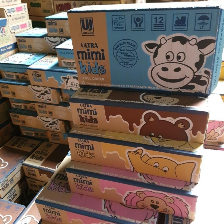 

{Salt} Ed 02.26 - ( Mimi ) Ctn 40*125Ml - Susu Ultra Mimi 125Ml Isi 40 Pcs / Susu Uht - Livesusu An-114