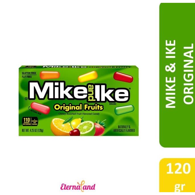 

Mike and Ike Fruit Candy - permen rasa buah impor USA