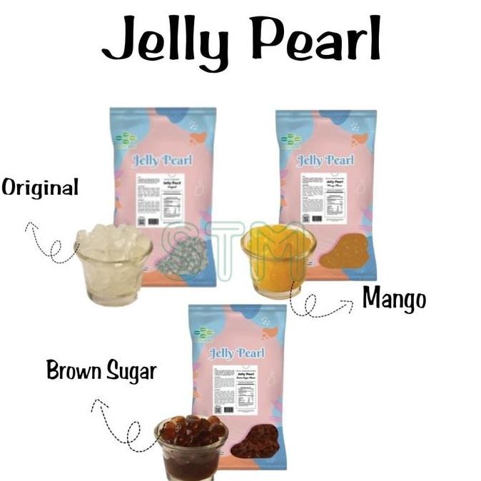 

Jelly Pearl Topping Minuman Kekinian/boba jelly bubble siap saji