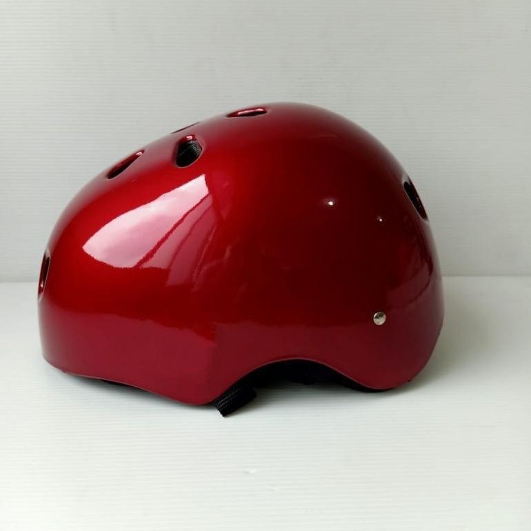 Promo Helm Sepeda Dewasa Polos Sepeda Lipat Bmx Model Batok Helm Murah Dar-10