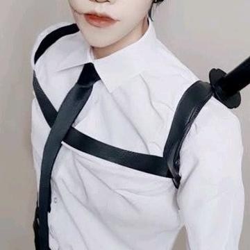 Salt [Hf053] Body Belt Harness Fashion Cosplay Young Kishibe Chainsaw Man Gd-12