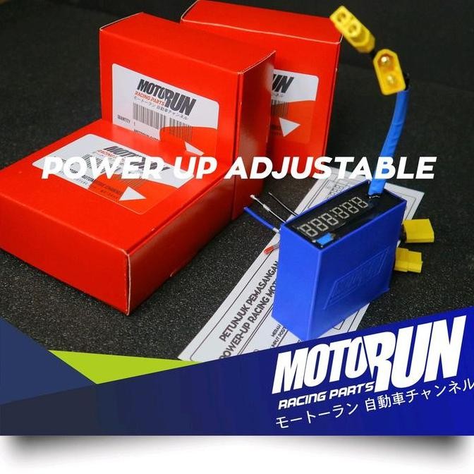 Motorun Power Up DC MOTORUN - Adjustable untuk motor karburator maupun injeksi