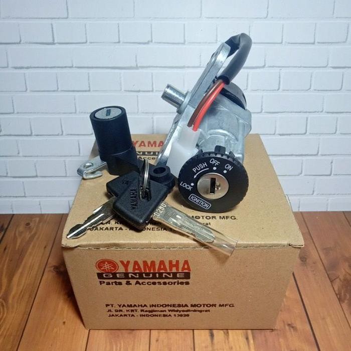 kunci kontak satu set motor yamaha Mio sporty mio smile kunci depan dan jok Accessories