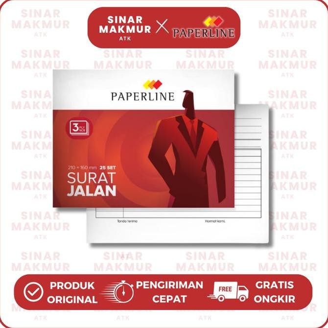 

Buku Surat Jalan/Bon Pengiriman Ncr Rangkap 3/3 Ply Paperline (Pak)