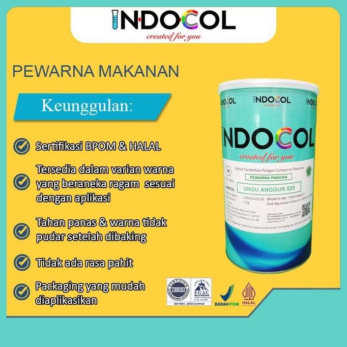 

Pewarna Makanan Indocol Ungu Anggur (Violet Grape)