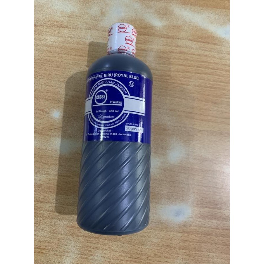 

Cross Royal Blue 580 Gr / Pewarna Makanan Icing Color