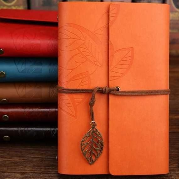 

Vintage Leather Journal Book - Buku Jurnal Kulit Vintage