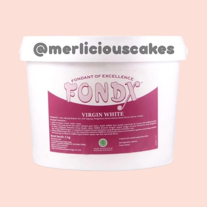 

Fondx Virgin White Fondant 5 Kg