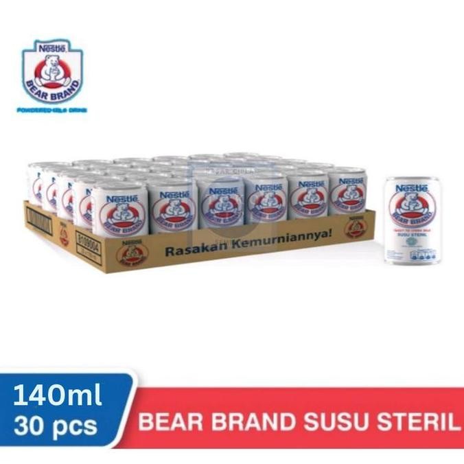 

Nestle Bear Brand Susu Beruang 140Ml 1 Karton Isi 30 (Exp September 2025)