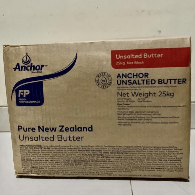 

Anchor Unsalted Butter 1 Kg Repackage