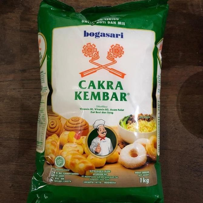 

Tepung Cakra Kembar Premium Kemasan 12X1Kg - Gosend/Grab Only!!!!