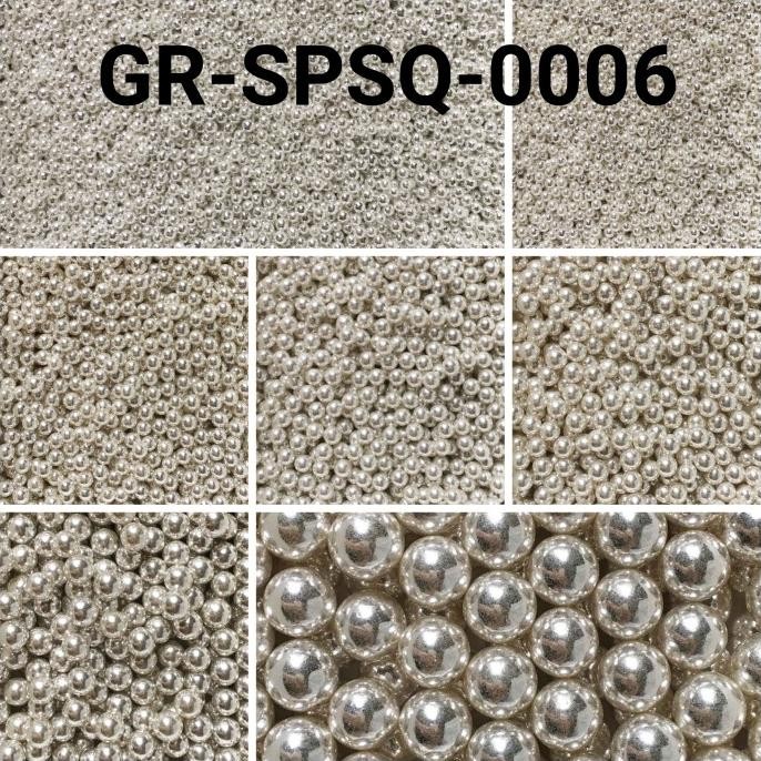 

Gr-Spsq-0006 Sprinkles Sprinkle Sprinkel 250Gr Mutiara Perak Silver