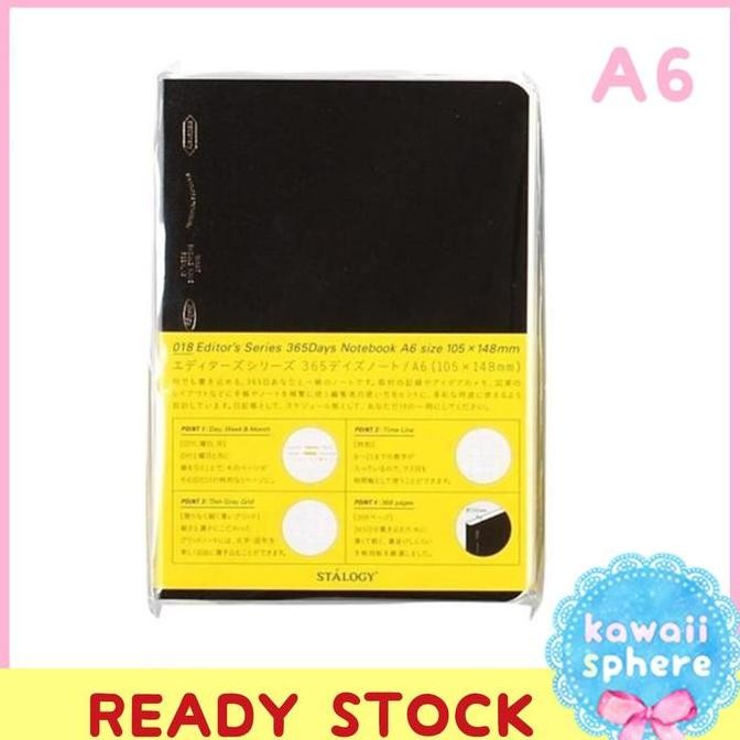 

Stalogy 365 Days Notebook | A6 | Ready Stock