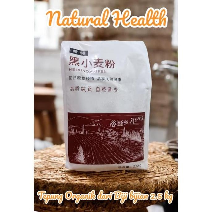 

Tepung Organik Dari Biji Bijian 2.5Kg