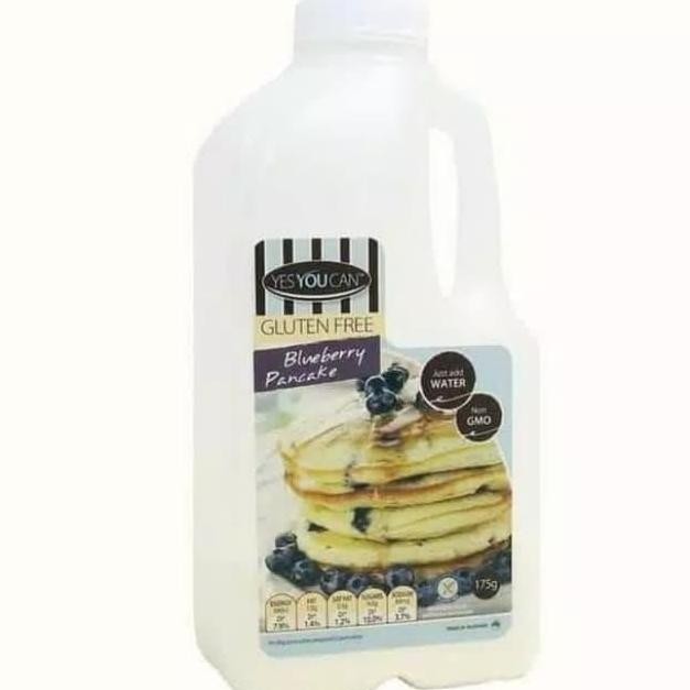 

Yes You Can Gluten Free Blueberry Pancake Mix 175 Gr Tepung Cake