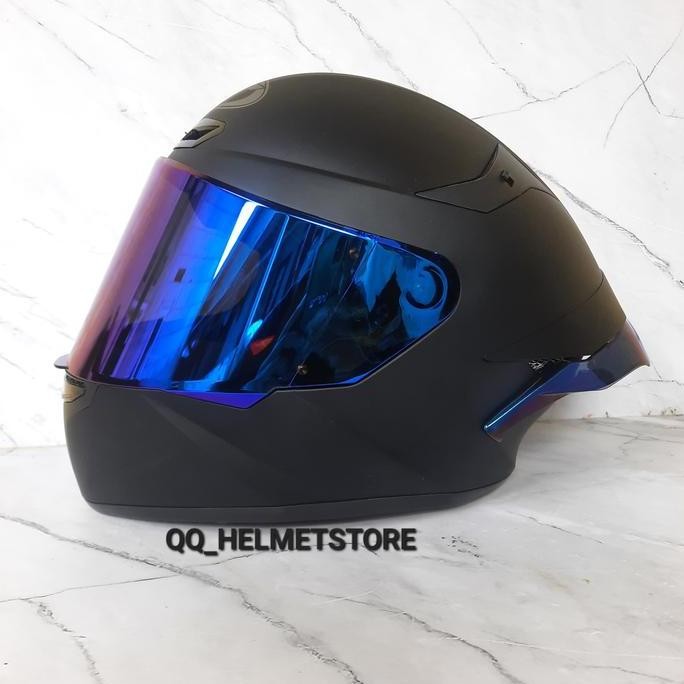 HELM KYT TT COURSE BLACK DOFF FULL FACE
