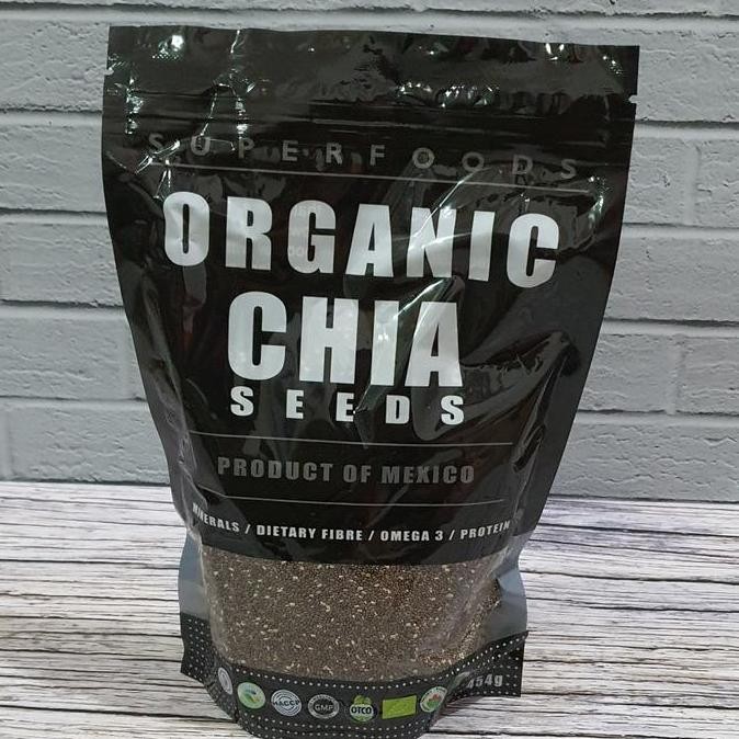 

Organic Black Chia Seed Mexico 460Gr / Super Foods
