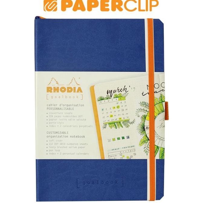 

Rhodia Goalbook Ivo A5 117748C Sapphire Blue