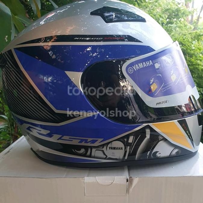 helm yamaha full face R15M limited edition