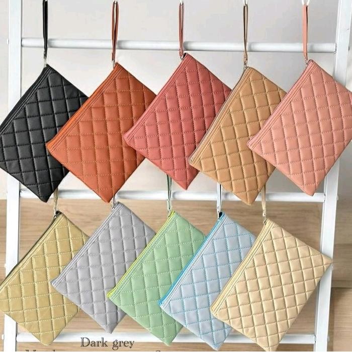 Efs Tas Wanita Clucth Pouch Embroide Dompet Wanita Besar