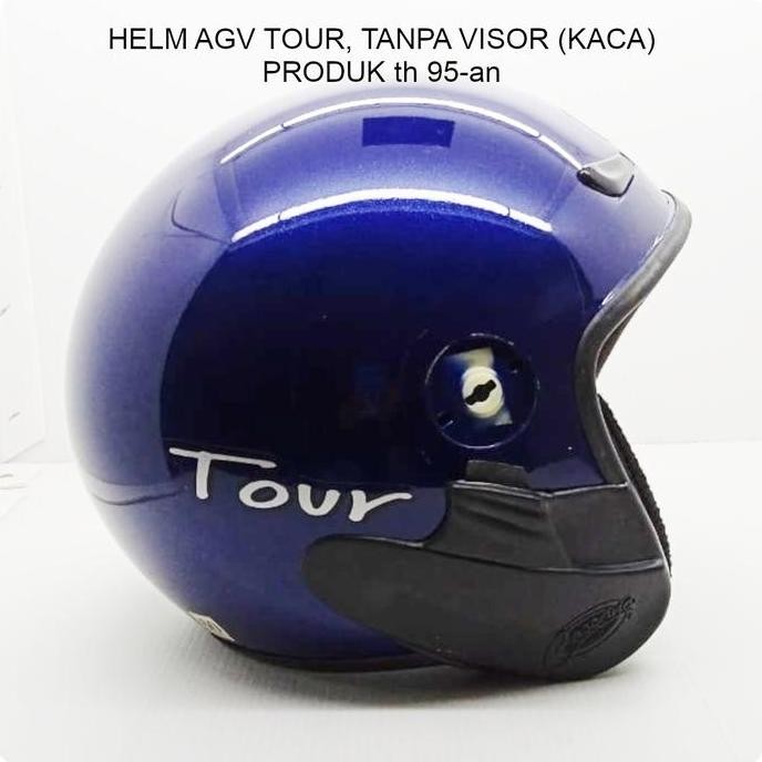 Helm AGV Half face Jadul Tali DD Ring