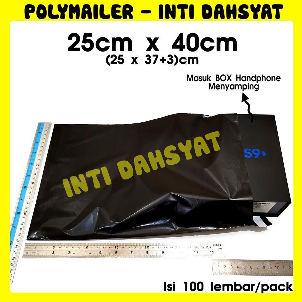 

JH8 Polymailer Hitam Glossy 25x40 Isi +/-100lembar Plastik Amplop Toko Online Shop Kualitas Premium Kuat