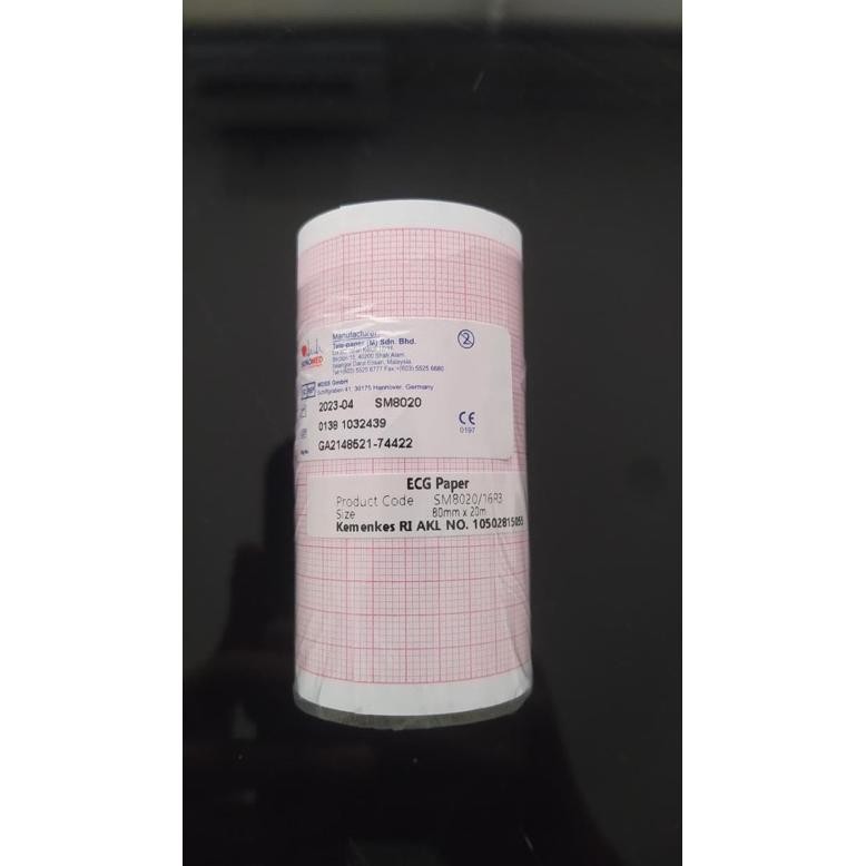 

JH8 kertas ekg 80 x 20m / kertas ekg mindray R3 / kertas ekg roll / kertas ekg 3 channel