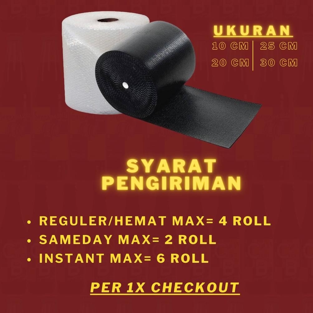 

JH8 Bubble Wrap Premium 30 CM x 50 METER Tebal & Kuat