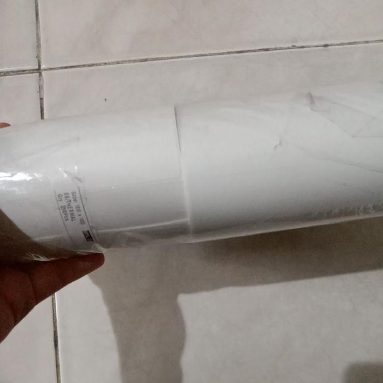 

JH8 Kertas Label Barcode Thermal 78x100 mm Label Resi Pengiriman isi 300 pcs