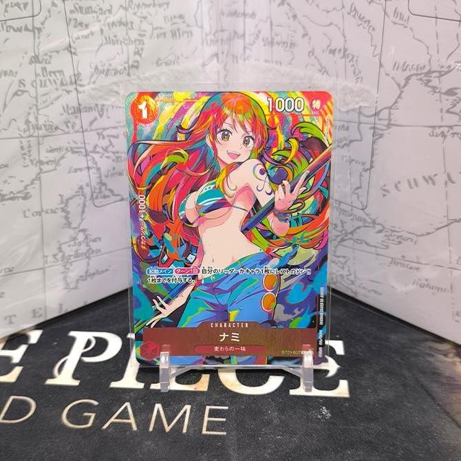 One Piece TCG ST01-007 Nami C Parallel Promo PRB Limited Rare Original