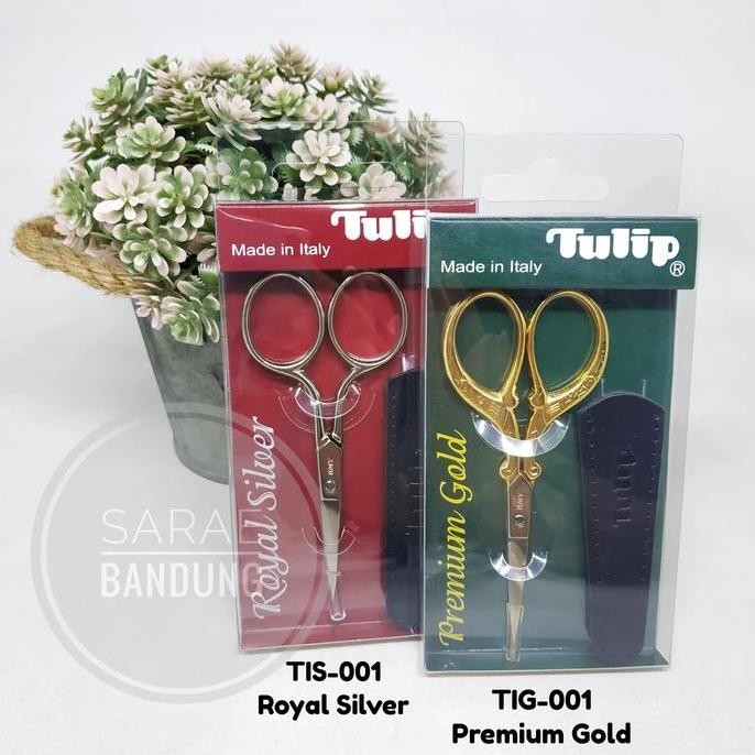 

ready !!! Tulip High Quality Scissors - Royal Silver