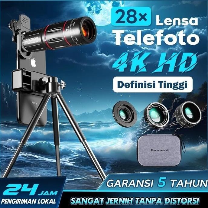 Free Shipping Luxy Phone Tele Zoom 28X Hp Lensa Tele Zoom Lensa Kamera Hp Zoom Universal 28X25 Handp