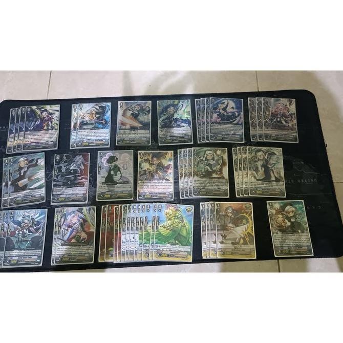 Deck Vanguard G Era Oracle Think Tank Battle Sister Rare Original