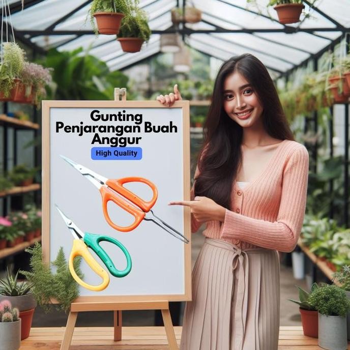 

ready !!! Grape Thinning Scissors Gunting Anggur