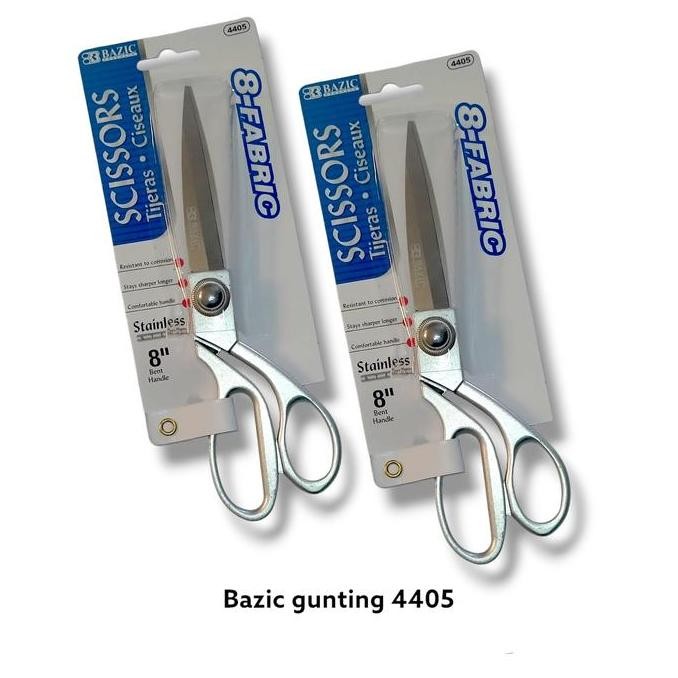 

ready !!! Gunting Kain Textile BAZIC Stainless 8 Inch Fabric Scissors