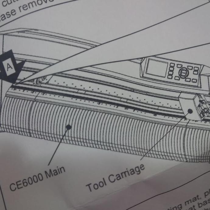 

ready !!! Cutting Mat / Tatakan Cutting Graphtec CE6000 CM60
