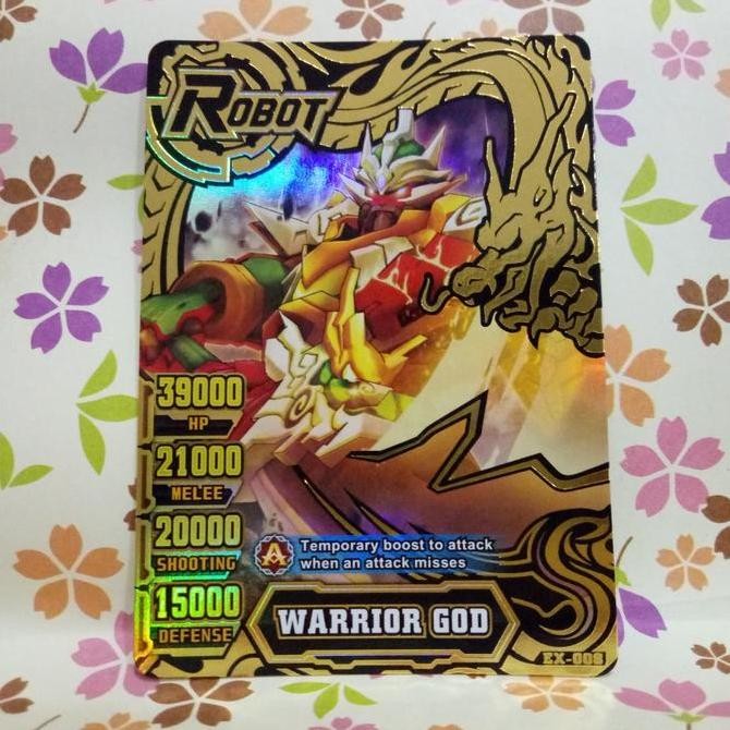 hero of robots galaxy epoch 1 legend event warrior god Rare Original