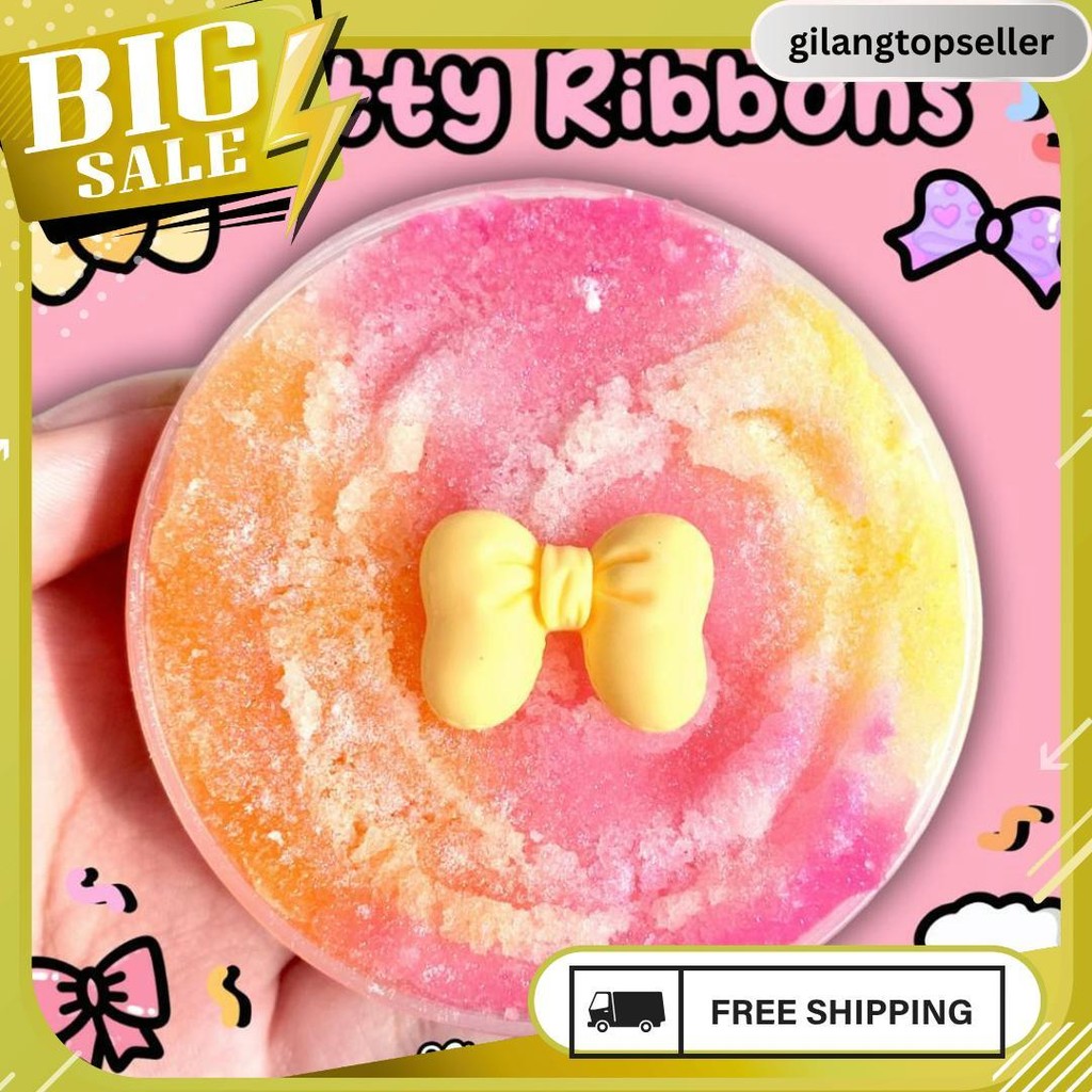 Cloud Slime Pretty Ribbons By Slime Bintaro