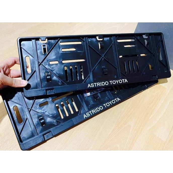 dudukan plat nomor mobil Astrido Toyota Dealer murah