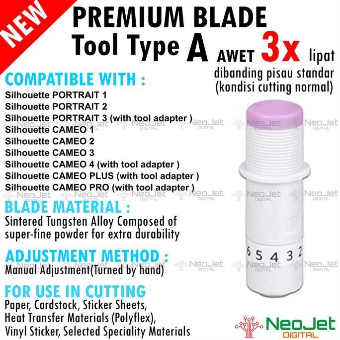 

ready !!! Silhouette blade pisau - Premium blade untuk silhouette cameo
