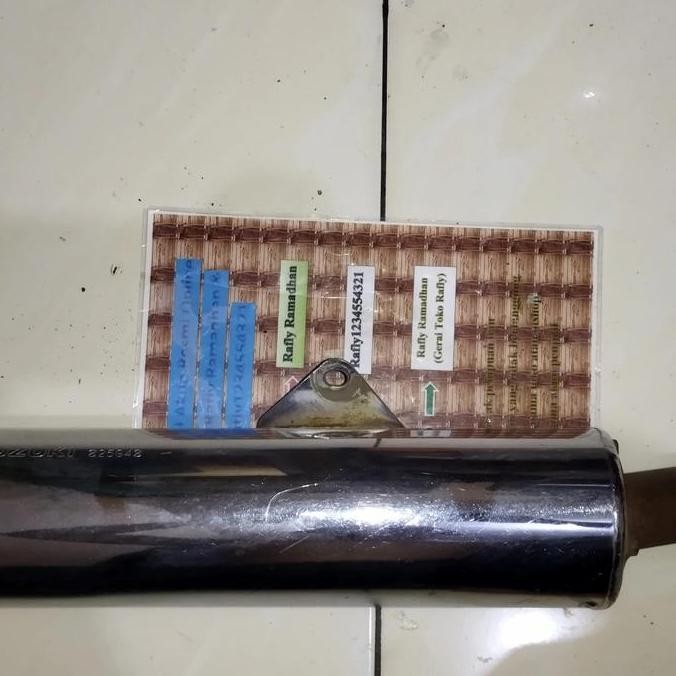 knalpot satria fu150 original standar ori copotan motor 2006-2015 pnp terlaris