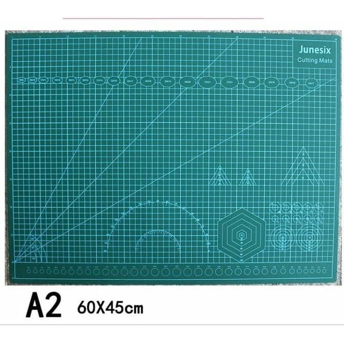 

ready !!! junesix cutting mat double side A2 60x45cm tebal 3mm