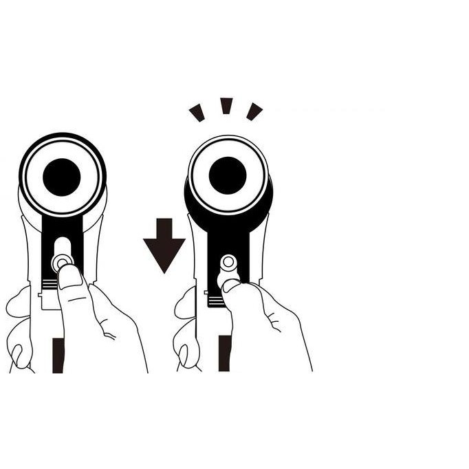 

ready !!! OLFA RTY-2/G Rotary Cutter 45mm Japan 45 mm blade round circle