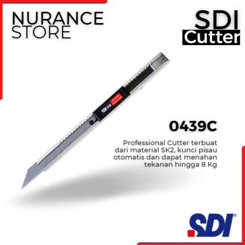 

ready !!! PROFESSIONAL CUTTER SDI 0439C (AUTO-LOCK, 30 DEGREE, 9 MM)
