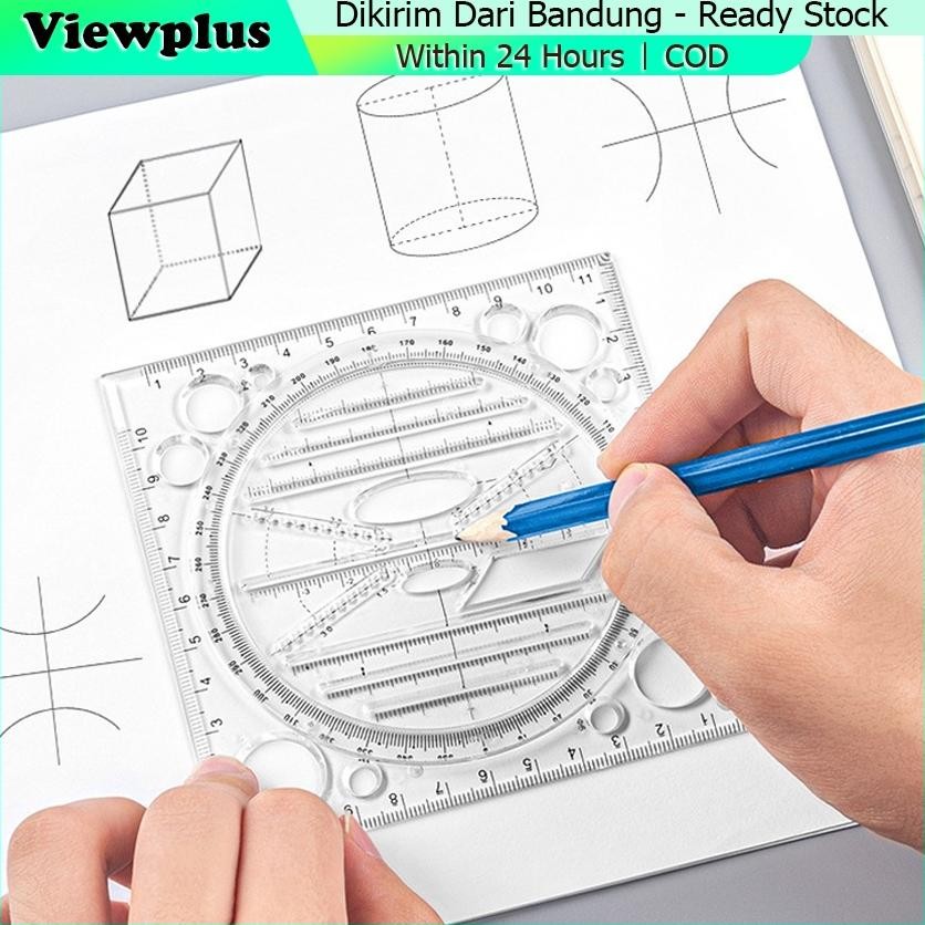 

Penggaris Geometri Multifungis Lentur | Ruler Penggaris Mistar Busur Pola penggaris geometris geometric ruler busur derajat multifungsi