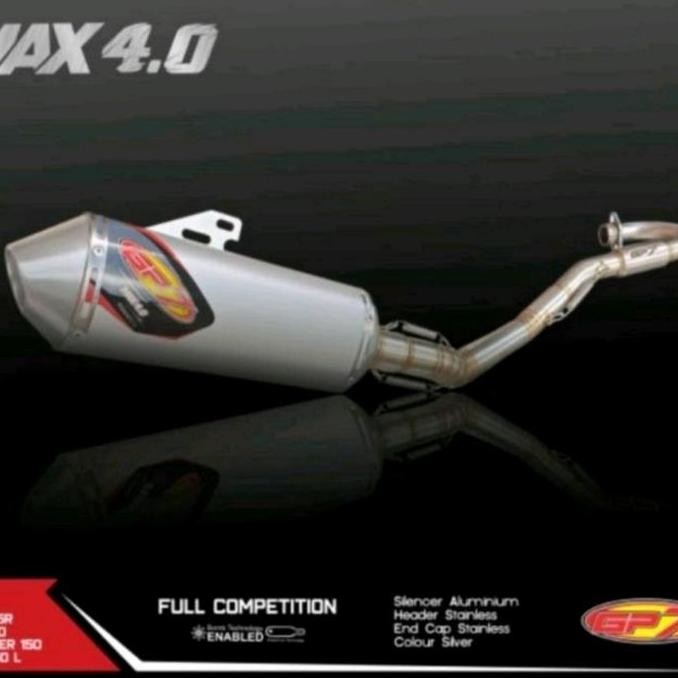 Knalpot GP7 Max 4.0 motor KLX 150r-CRF-WR155 bore UP Original GP7 terlaris