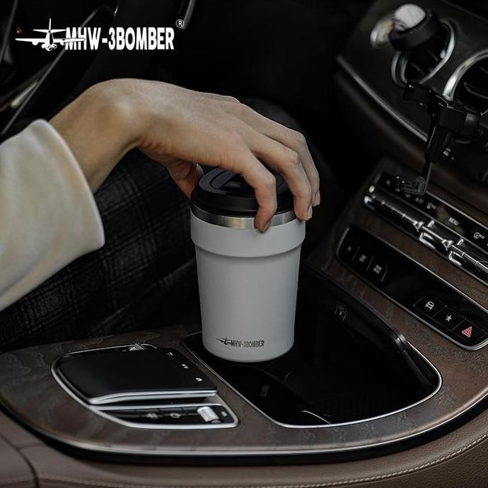 

MHW-3BOMBER Cooki Insulation Coffee Cup 360ml Stainless Steel 304 / Double Vaccum Insulated Coffee Tumbler travel gelas kopi Double wall SUS 304 Portable mug thermos termos tahan panas dingin premium berkualitas original MHW 3 BOMBER PT
