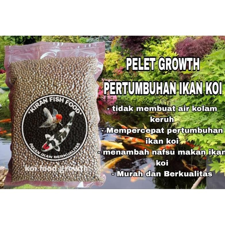 PELET IKAN HIAS KOI KEMASAN 2 KG VAKUM TINGGI PROTEIN AST