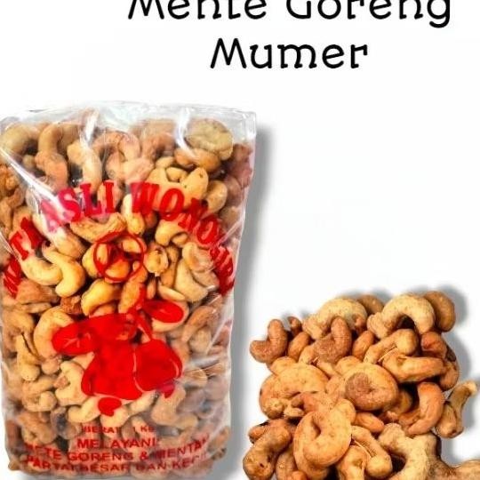 

gj-46 ghs-55 Mente Goreng Utuh 1 Kg Asin Gurih Renyah Hemat Original