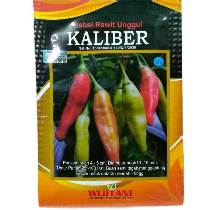 TGR Cabe Kaliber Kemasan 10gr Original Pabrik Benih Cabai Merah Tanaman Bibit